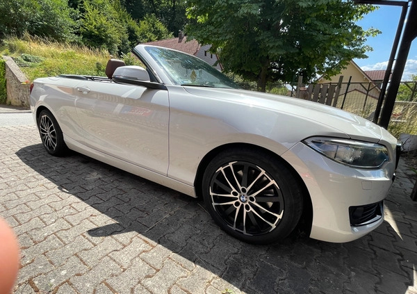 BMW Seria 2 cena 99000 przebieg: 163000, rok produkcji 2017 z Sława małe 379